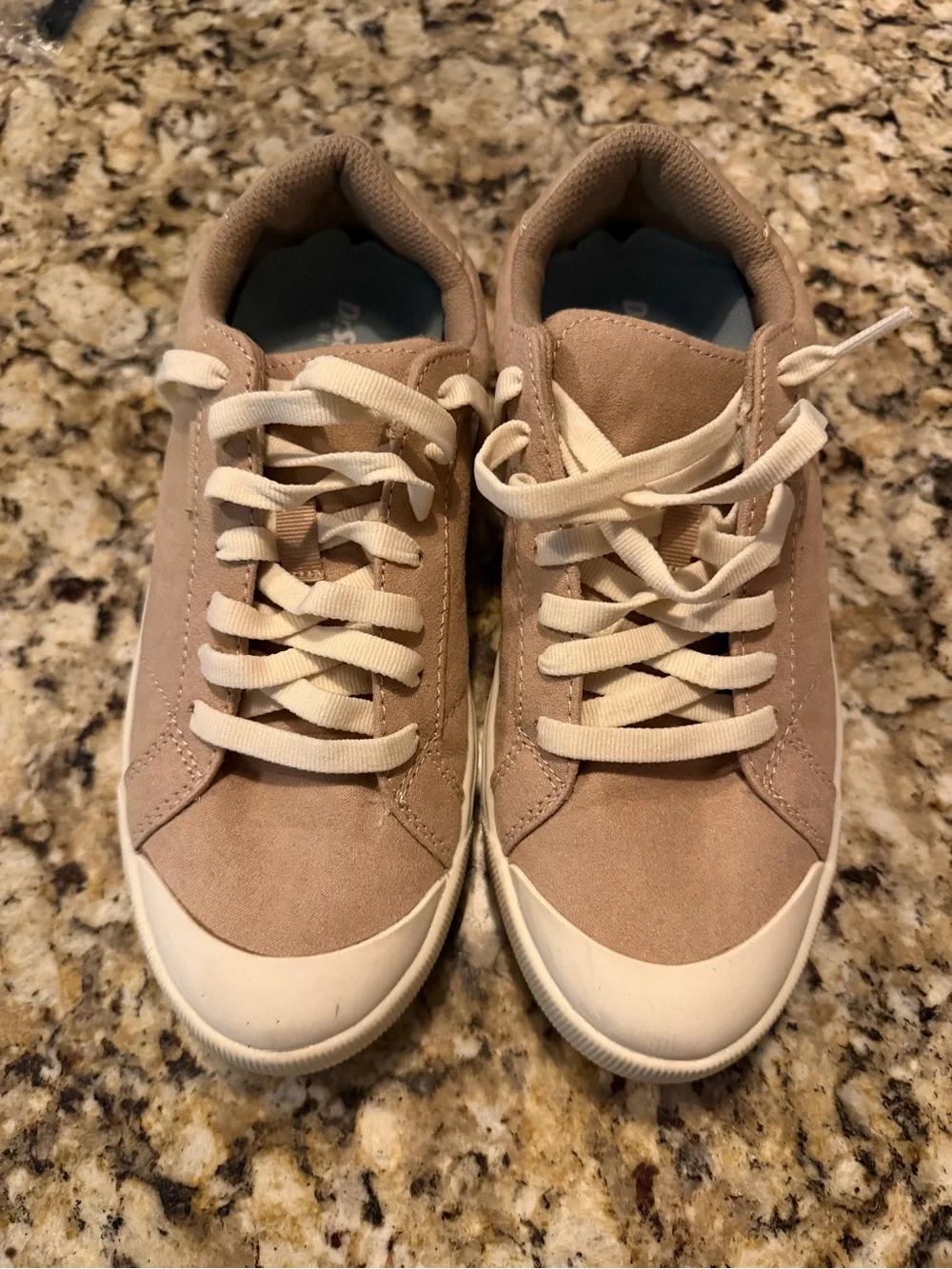 Dr. Scholl's Taupe Time Off Women's Platform Sneaker 6.5